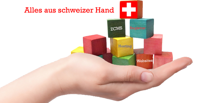 Alles aus schweizer Hand,Registrar, Hosting, Websites, ZCMS
